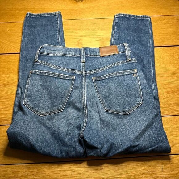 Madewell high rise slim crop boy Jean 24 - Picture 8 of 9